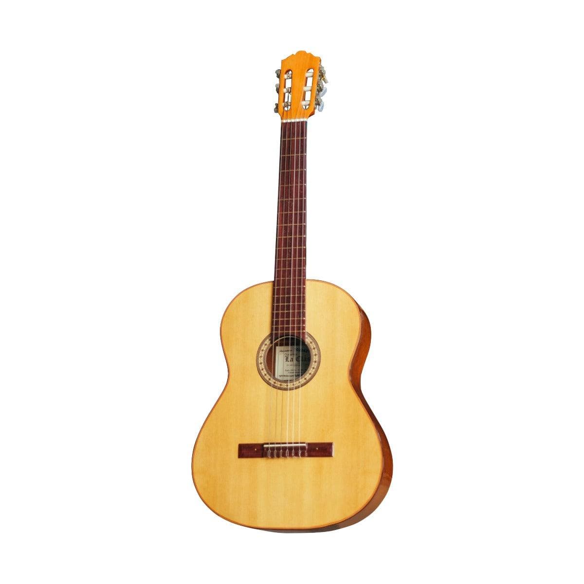 Guitarra Acustica La Clasica Pino Canadiense Fina Nylon