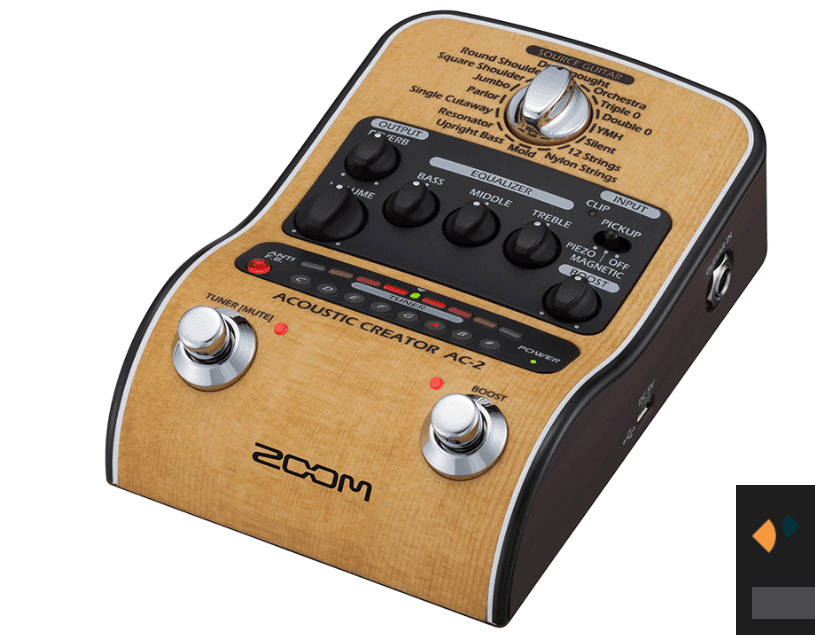 Procesador De Efectos Zoom Ac-2/120gl Guit Acust 5