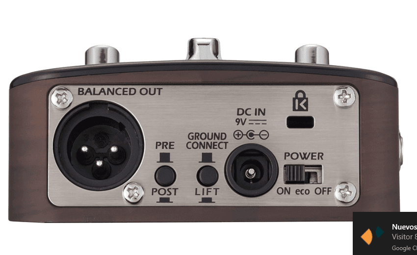 Procesador De Efectos Zoom Ac-2/120gl Guit Acust 7
