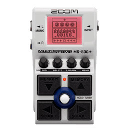 Pedal Zoom Guitarra Ms-50g+ Multi Stomp