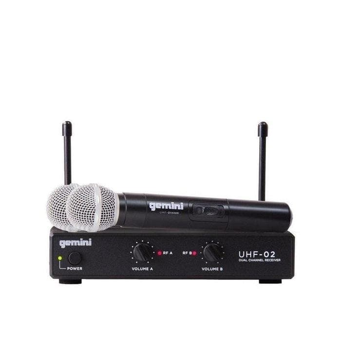 Microfono Gemini Uhf-02m-s34 Inalambrico