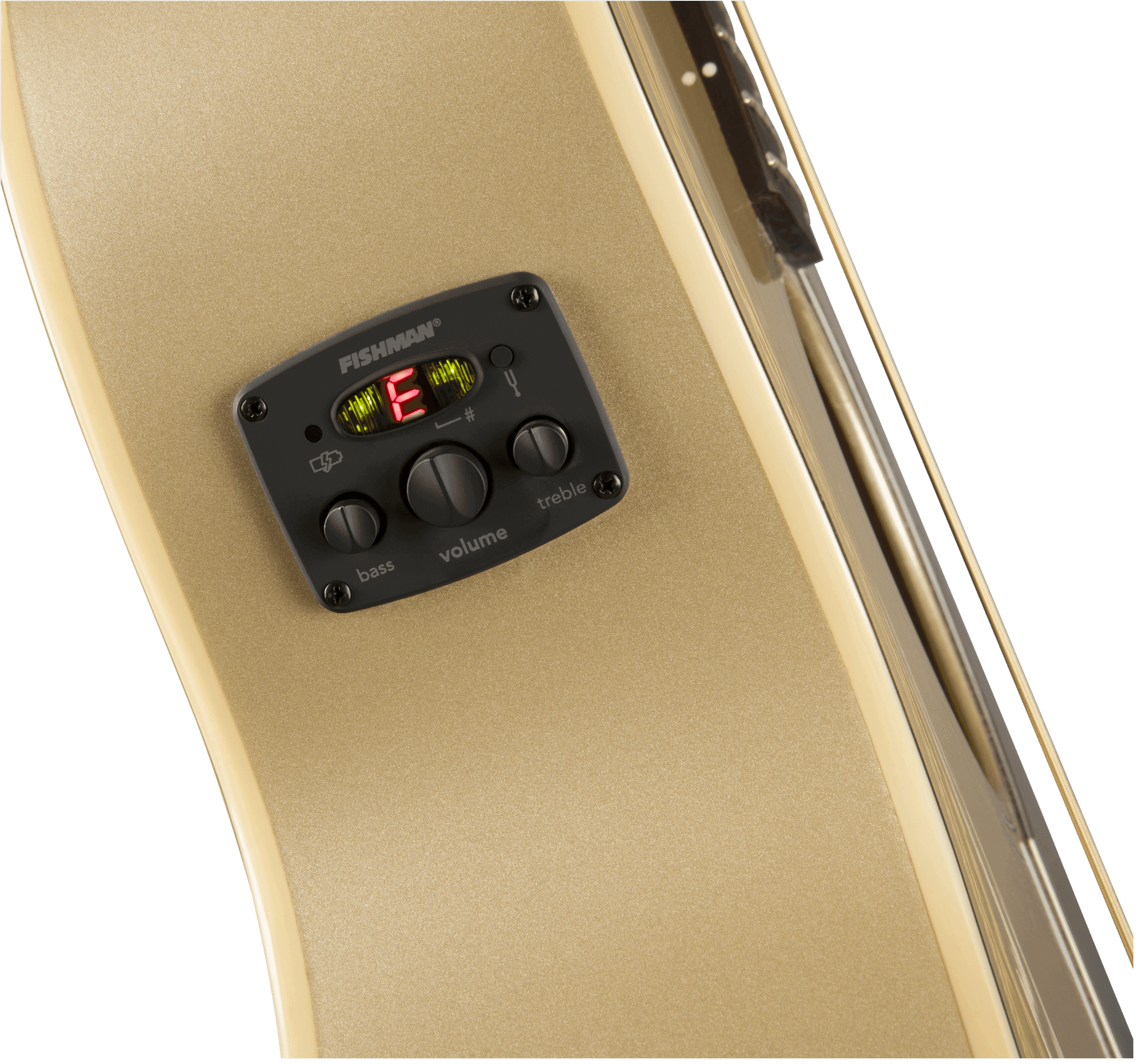 Guitarra Electroacustica Fender Newporter player diapasón de nogal, champán 0970743044 4