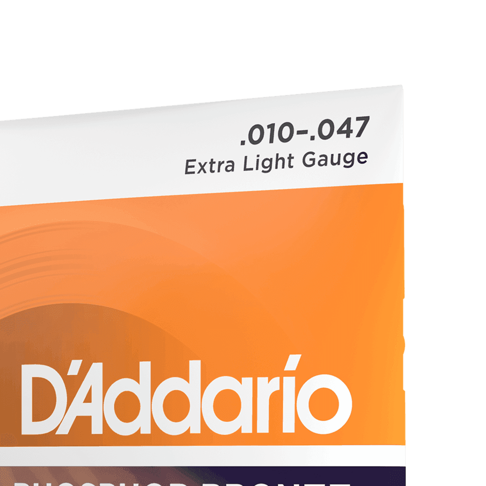 Encordado D Addario Guitarra electroacustica Ej15 10-47 Bronce 3