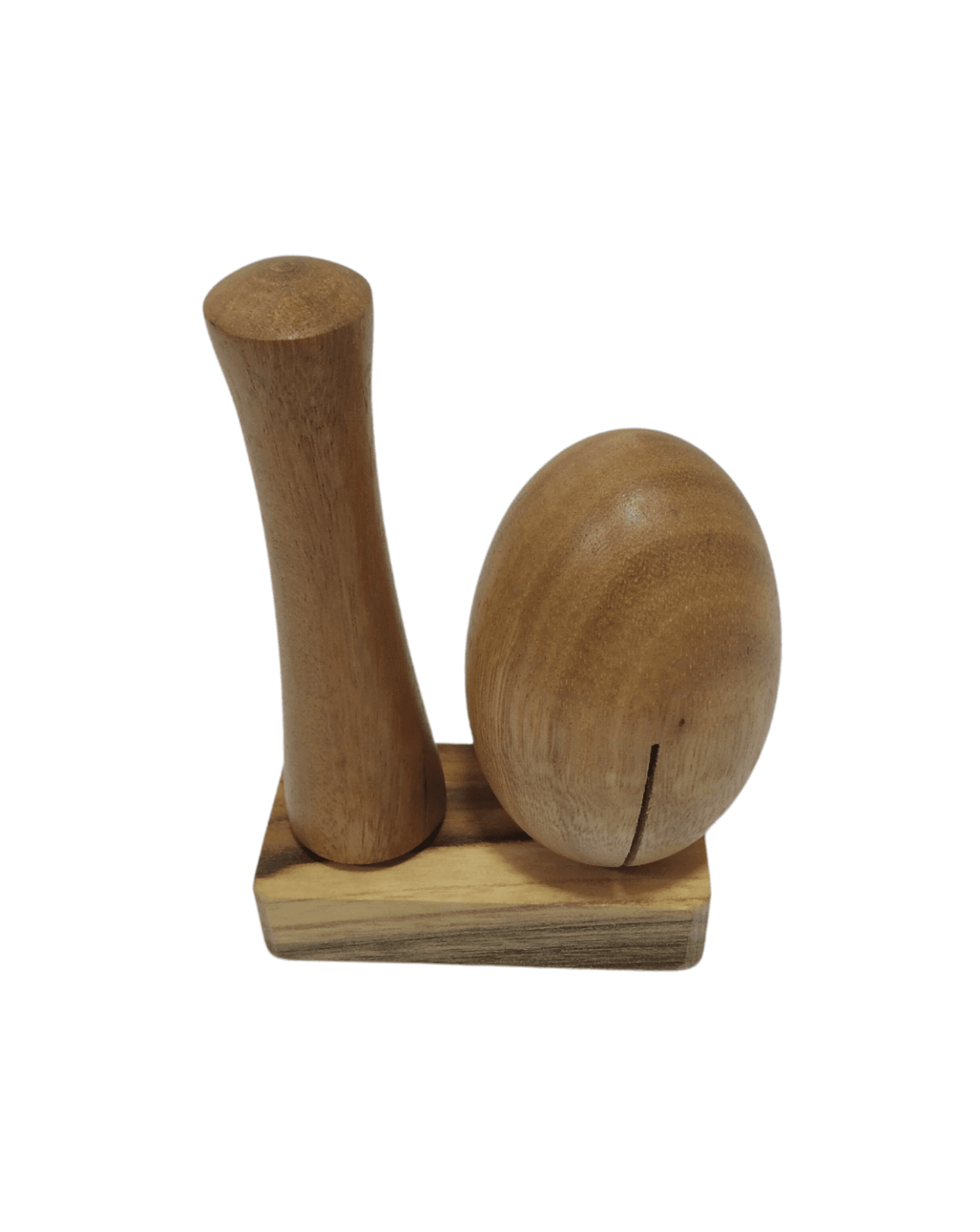 CLAVE QIRUTAKI HUEVITO EN MADERA