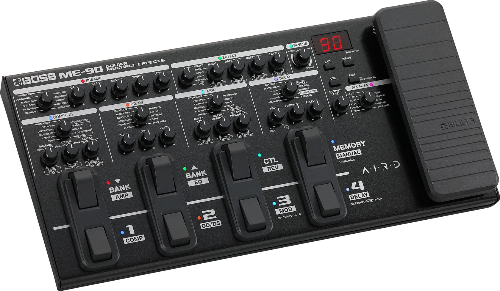 Procesador De Efectos Boss Guitarra Electrica Me-90 2