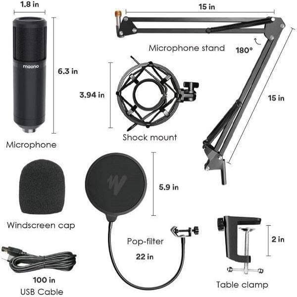 Microfono Maono Au-Pm420 8