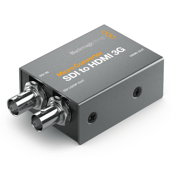 CONVERTIDOR BLACKMAGIC MICRO CONVERTER SDI TO HDMI 3G 2