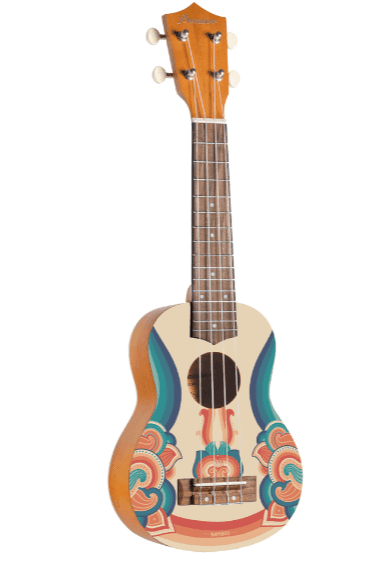 Ukulele Bamboo Soprano U-21-Retro