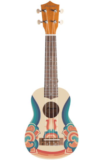 Ukulele Bamboo Soprano U-21-Retro 2