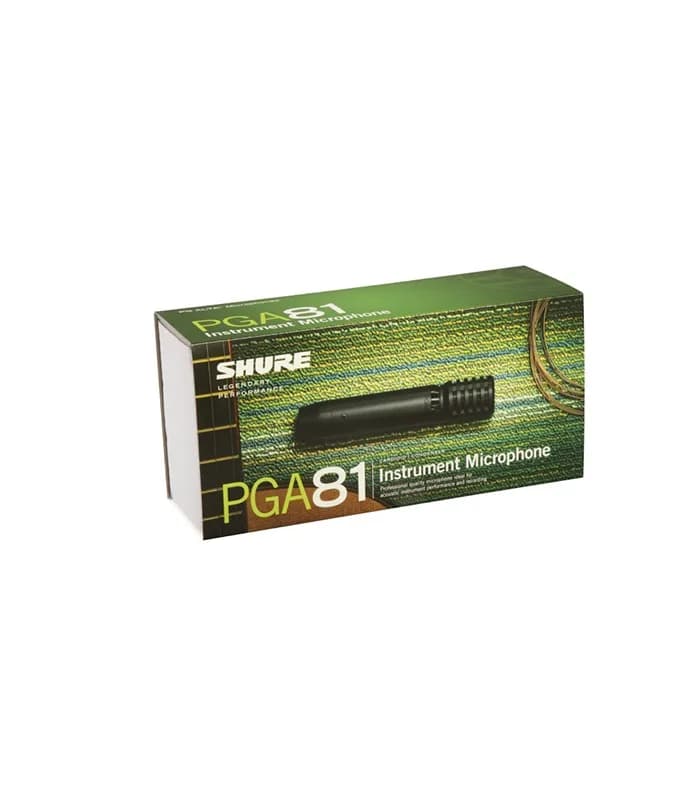 MIC SHURE PGA81-LC INSTRUMENTAL CONDENSADOR 1