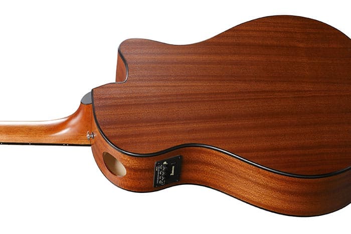 Guitarra Electroacustica Ibanez AAM50LCE-OLB Zurda 5