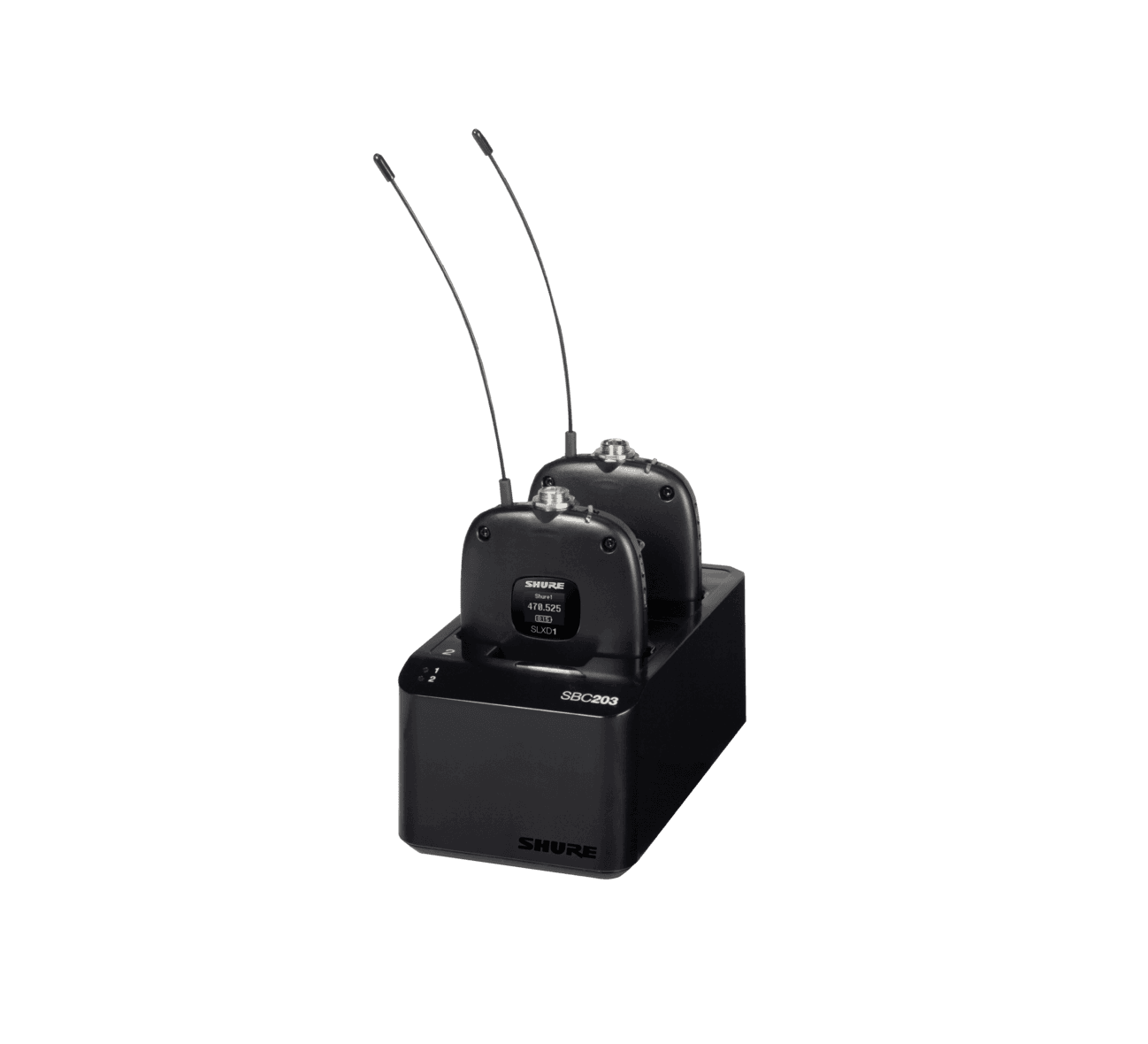 CARGADOR DE BATERIA DOBLE SB903 SHURE SBC203 3