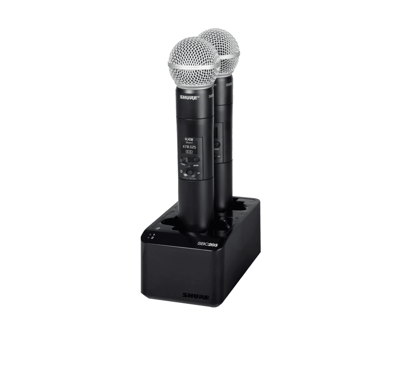 CARGADOR DE BATERIA DOBLE SB903 SHURE SBC203 5