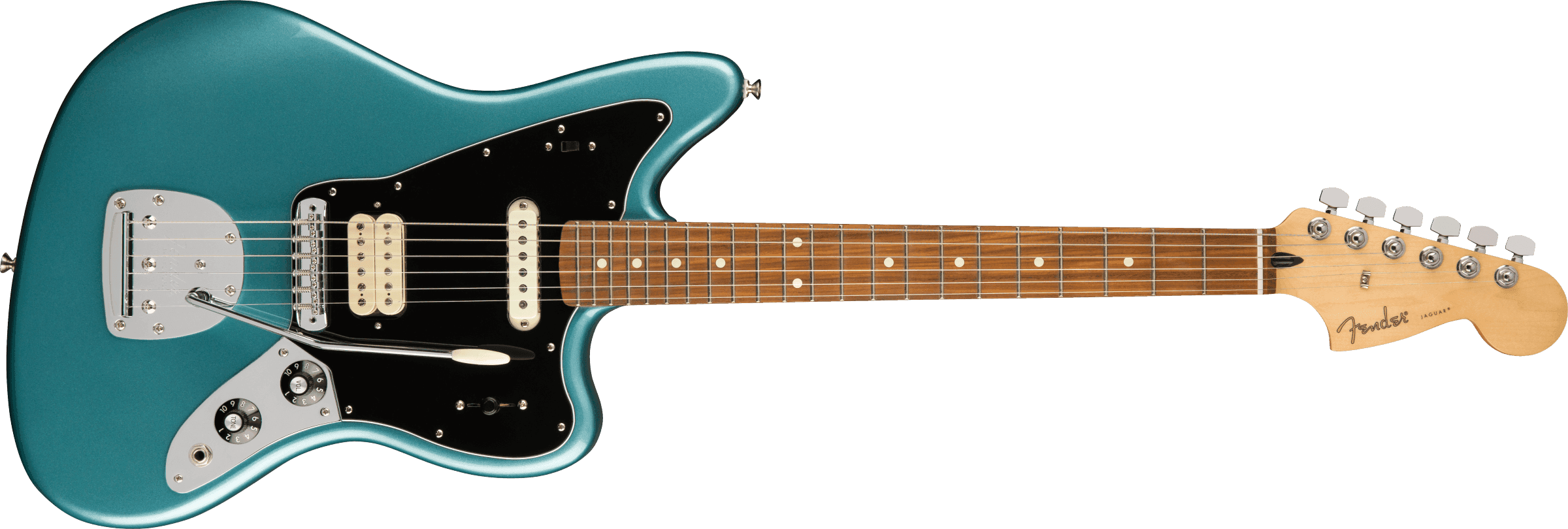 Guitarra Electrica Fender Player Jaguar®, diapasón de Pau Ferro, Tidepool 0146303513