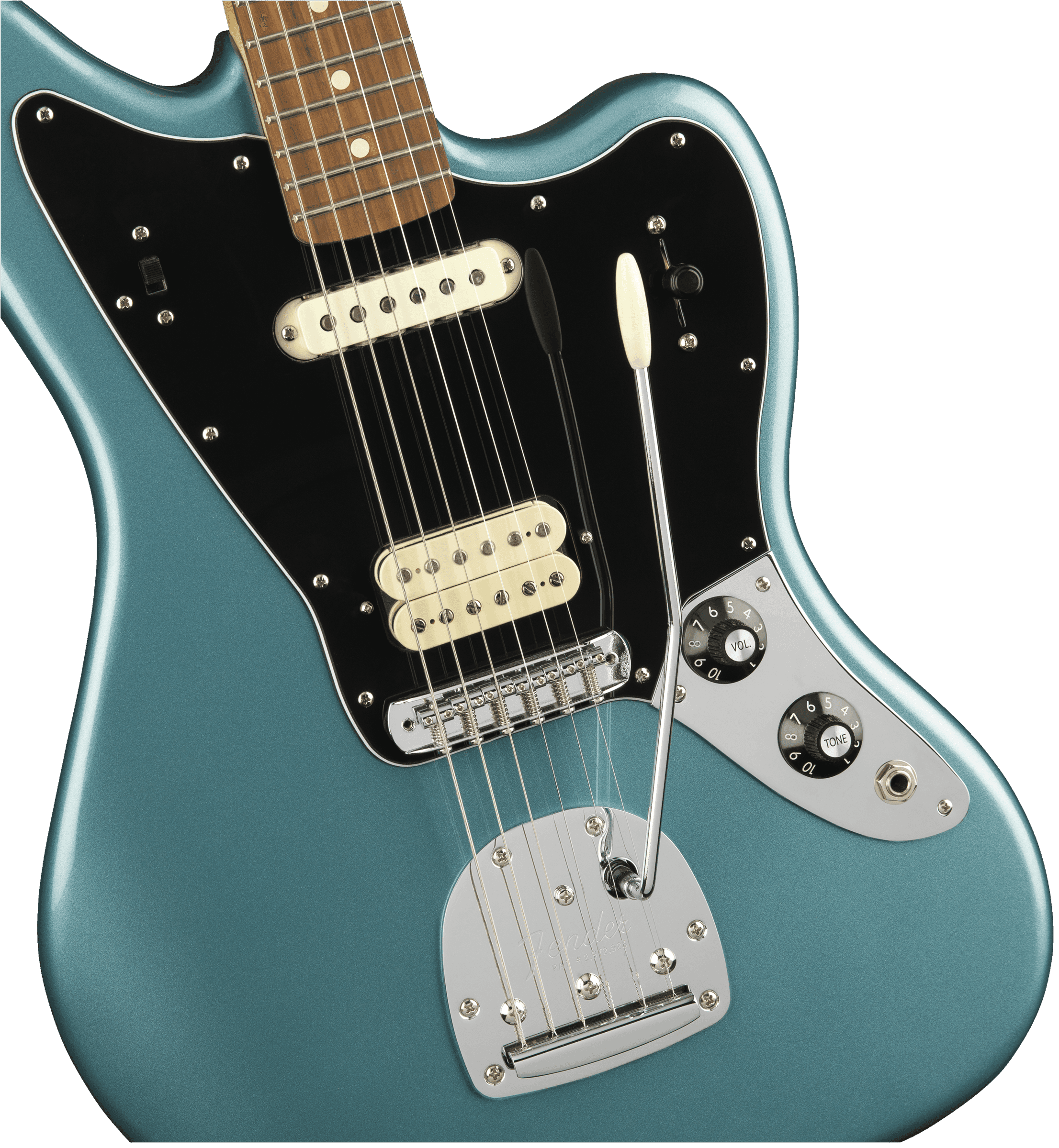 Guitarra Electrica Fender Player Jaguar®, diapasón de Pau Ferro, Tidepool 0146303513 4
