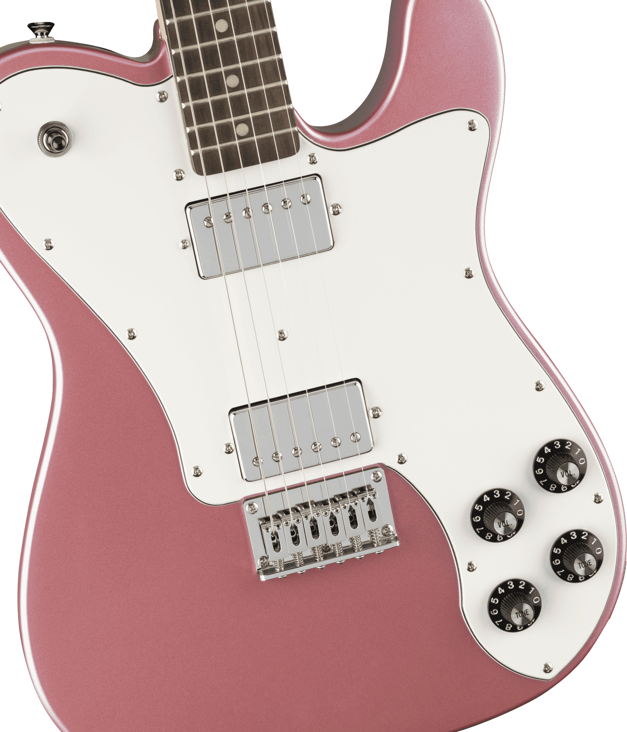 Guitarra Electrica Fender Affinity Series™ Telecaster® Deluxe, Laurel Fingerboard, White Pickguard, Burgundy Mist 0378250566 4