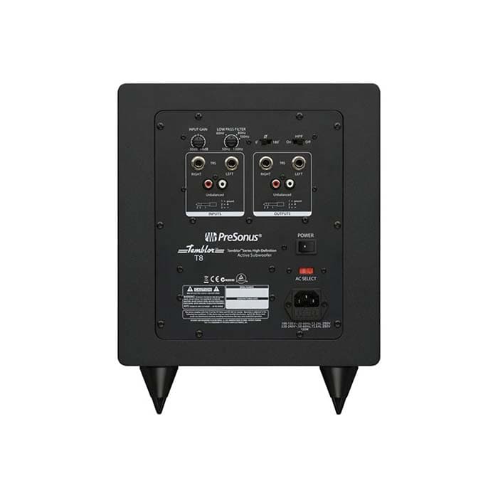 SUBWOOFER ACTIVO DE 8" PRESONUS TEMBLOR T8 2