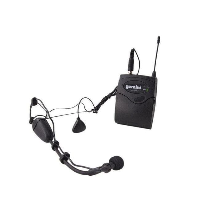 Microfono Gemini Uhf-02hl-s12 Inalambrico 2
