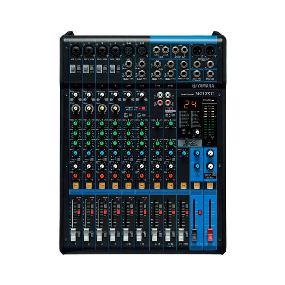 MEZCLADORA ANÁLOGA YAMAHA CON EFECTOS MG12XU 2
