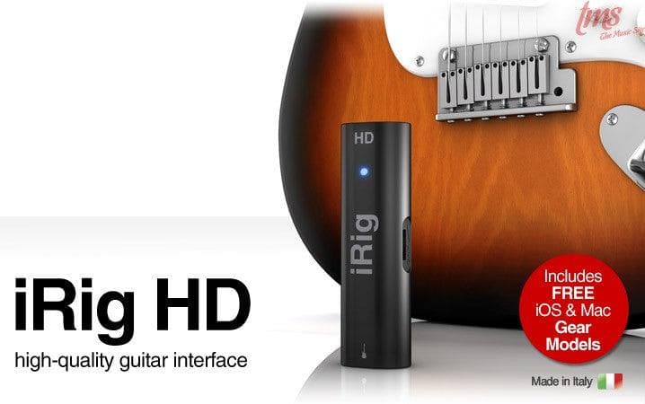 Interfaz Ik Irig-hd-in Para Guitarra Alta Calidad 3
