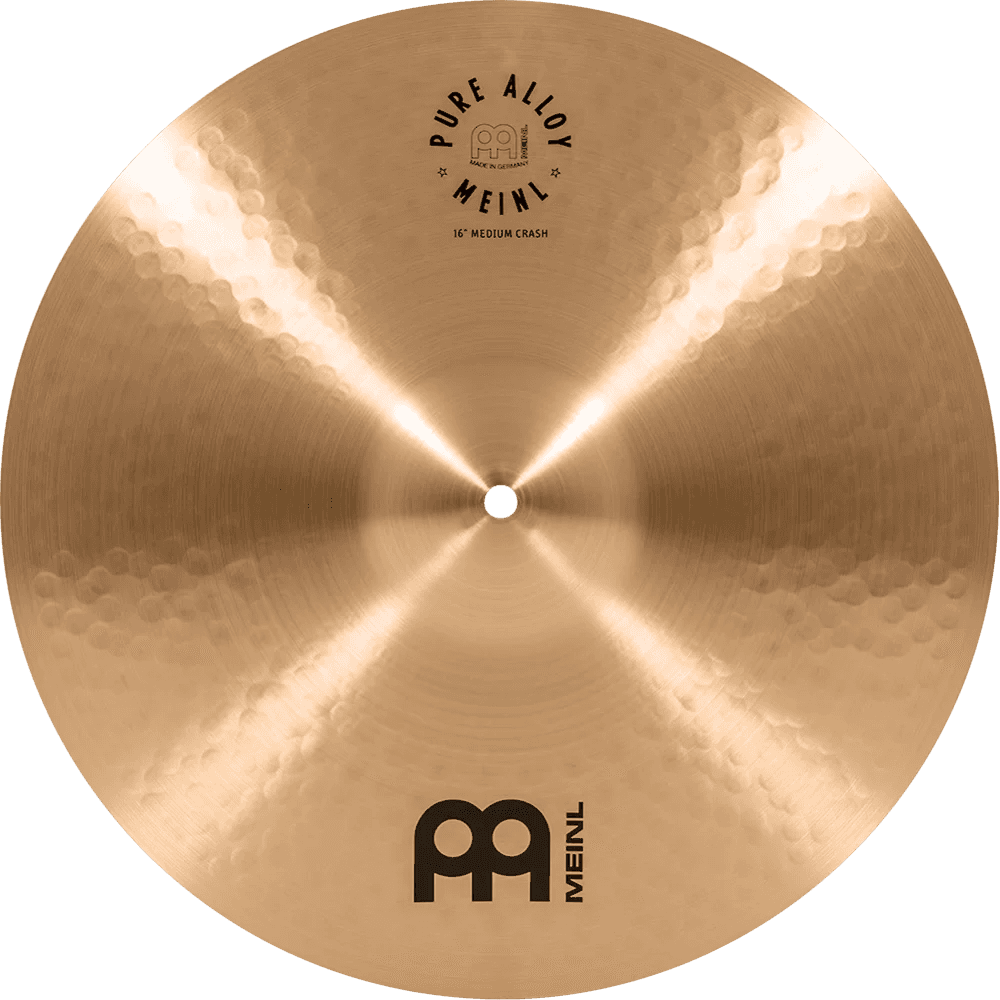 Platillo Meinl Pure Alloy De 16 Pa16Mc Medium Crash