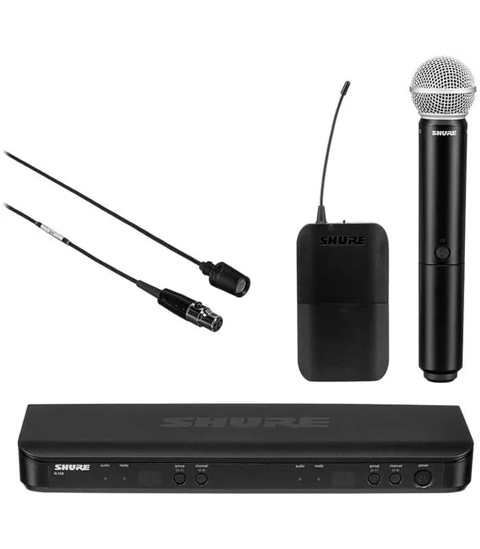 MIC INALÁMBRICO SHURE BLX1288/CVL-H9