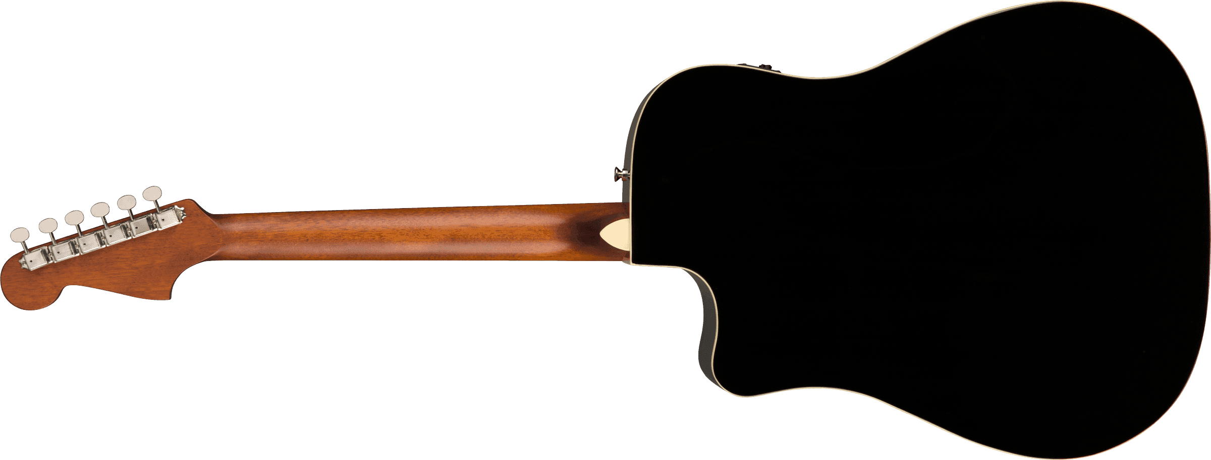 Guitarra Electroacustica Fender Redondo Player, diapasón de nogal, Jetty Black 0970713506 2