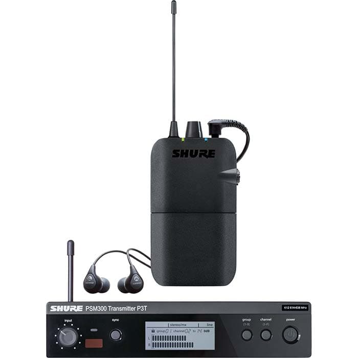 MONITOREO INALÁMBRICO SHURE P3TR112GR-J13 2