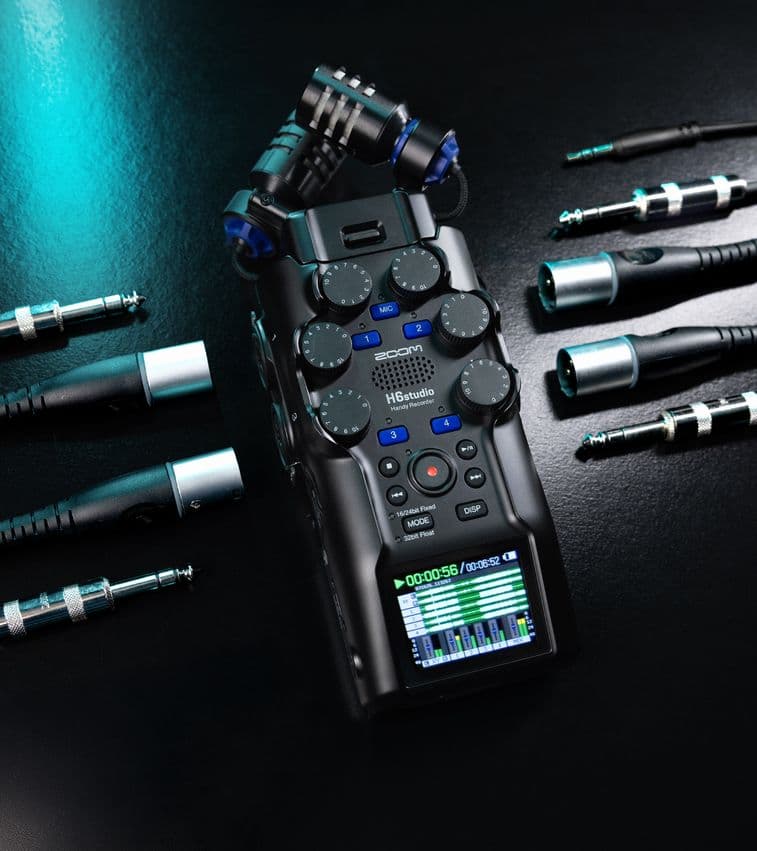 Grabadora Zoom H6studio 2