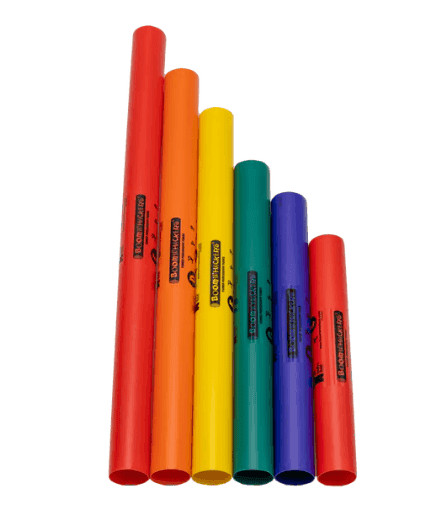 Tubos Boomwhackers 6 Notas C Mayor Pentatonica Set (bwpg)