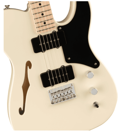 Guitarra Electrica Fender Squier Paranormal Cabronita Telecaster® Thinline, Maple Fingerboard, Olympic White 0377020505 3