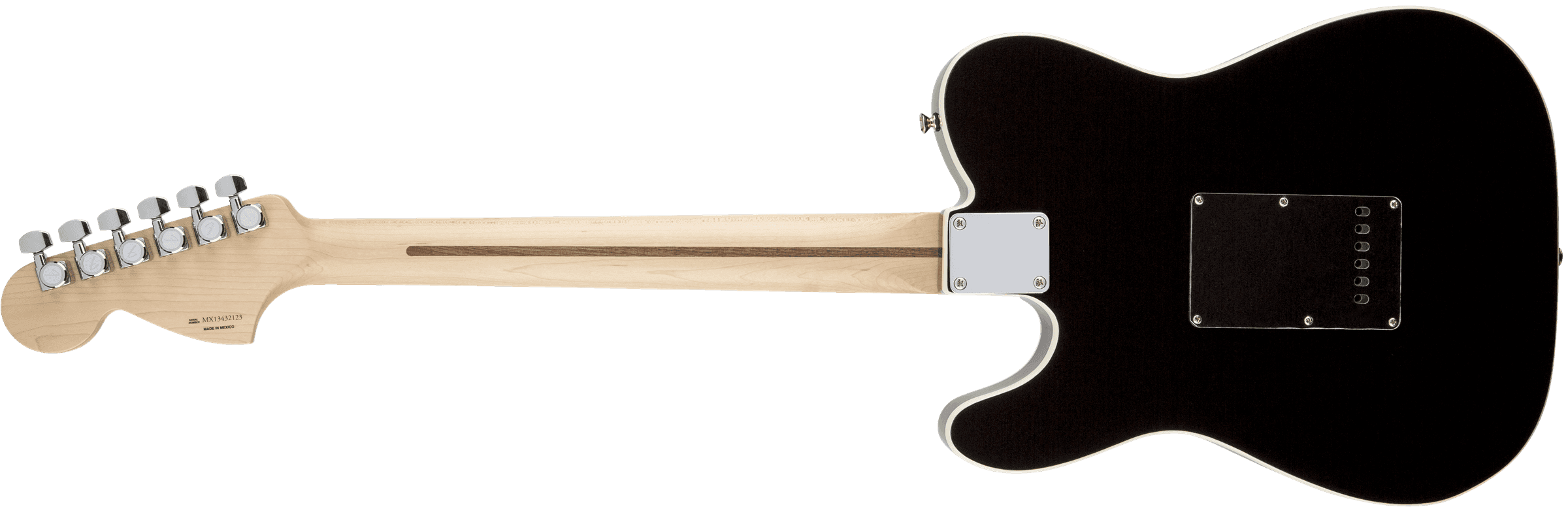 Guitarra Electrica Fender J5 Triple Tele® Deluxe, diapasón de palisandro, negro0130050306 2