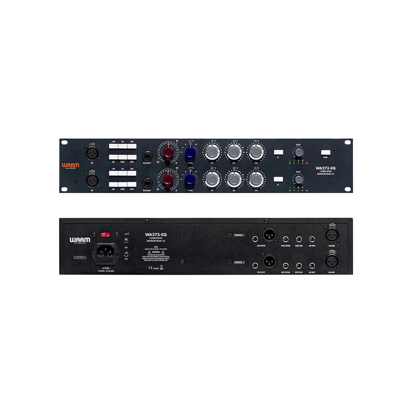 Preamplificador Warm Audio Wa273-Eq Microfono 4