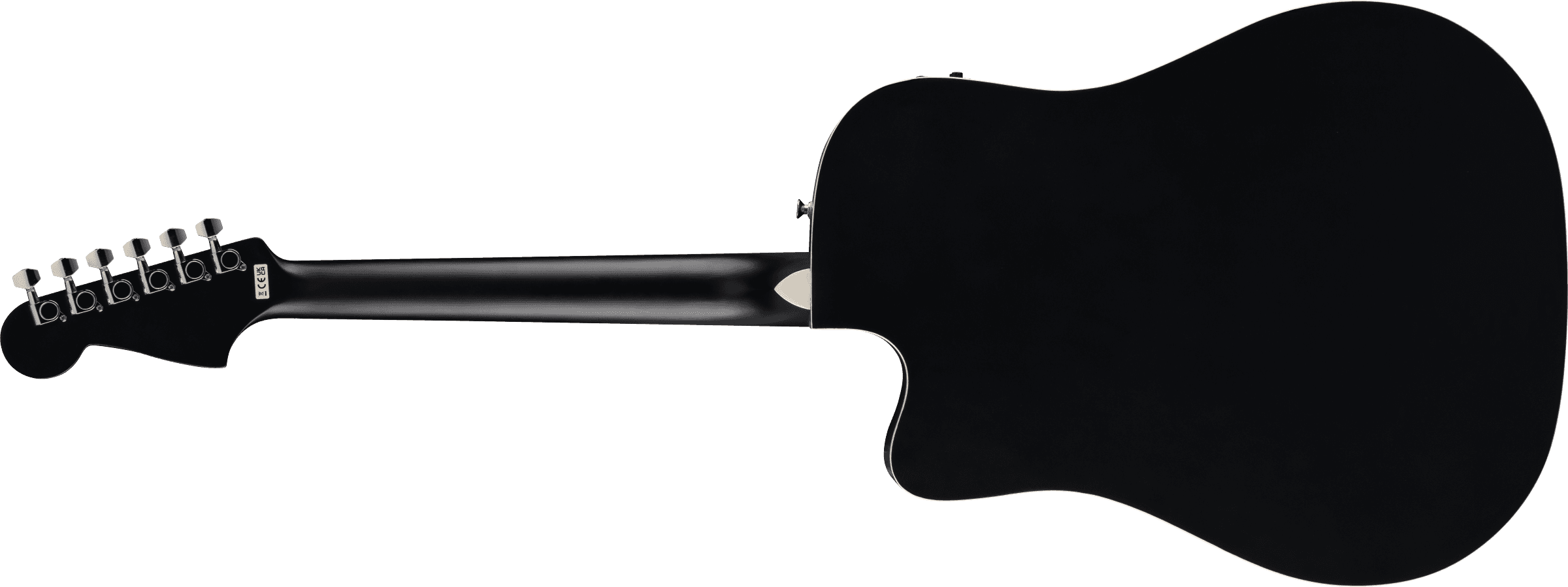 Guitarra Electroacustica Fender California Debut Redondo Negra 0974010506 2