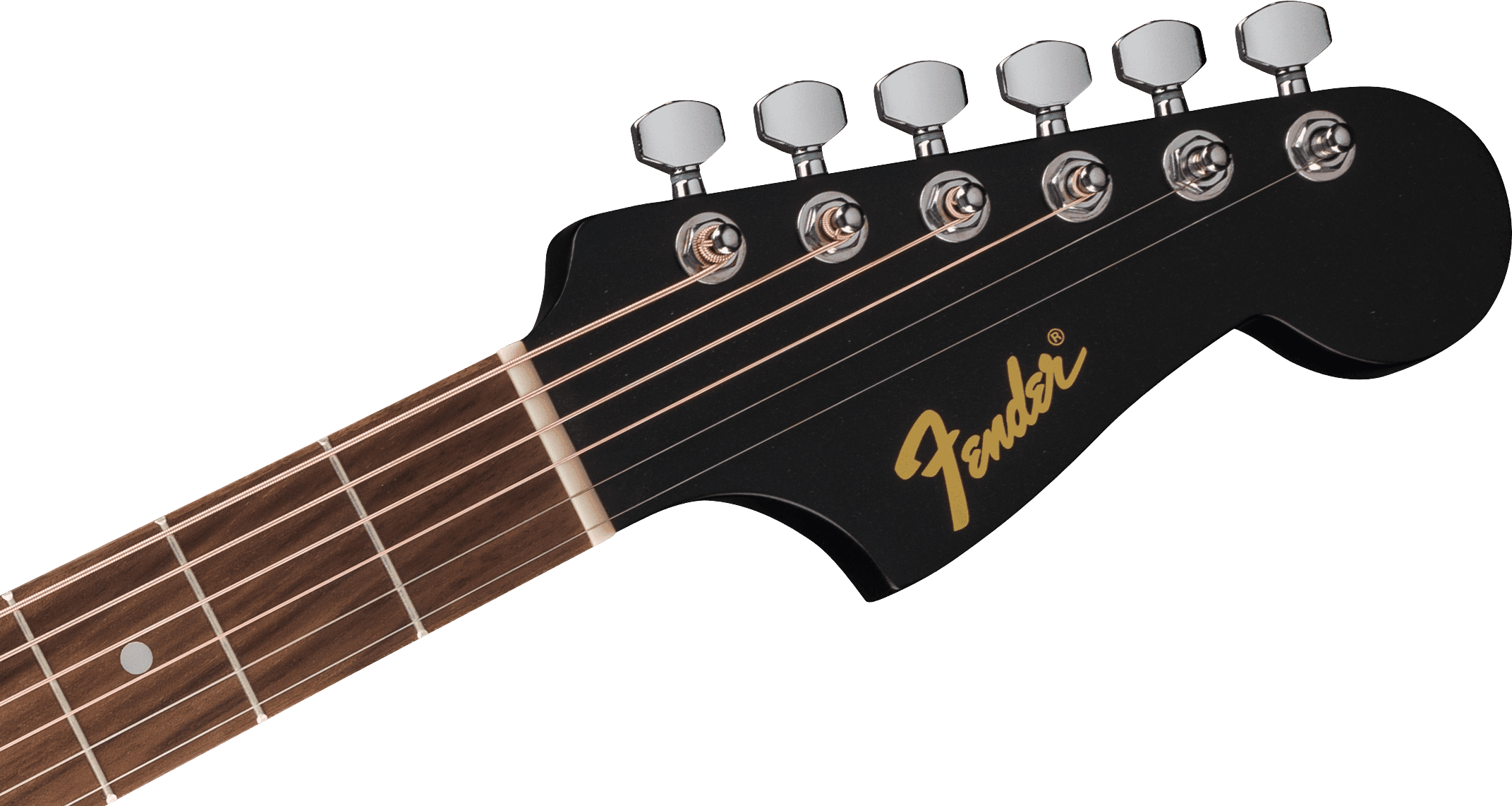 Guitarra Electroacustica Fender California Debut Redondo Negra 0974010506 6