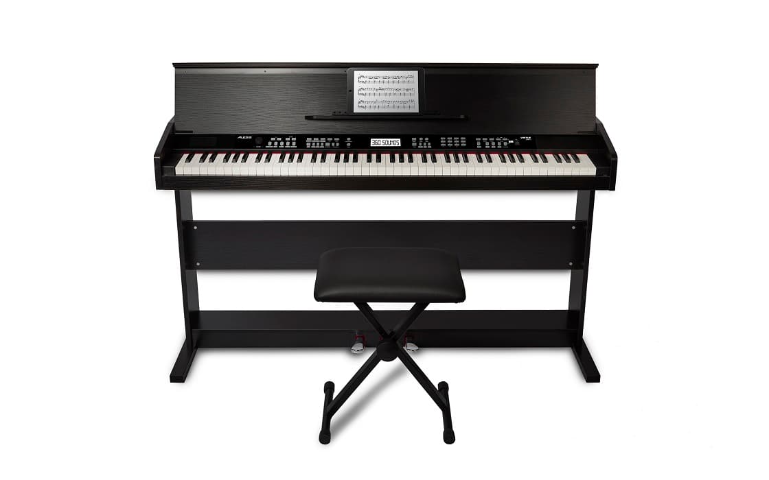 TECLADO DE 88 TECLAS ALESIS VIRTUEBLACKXUS