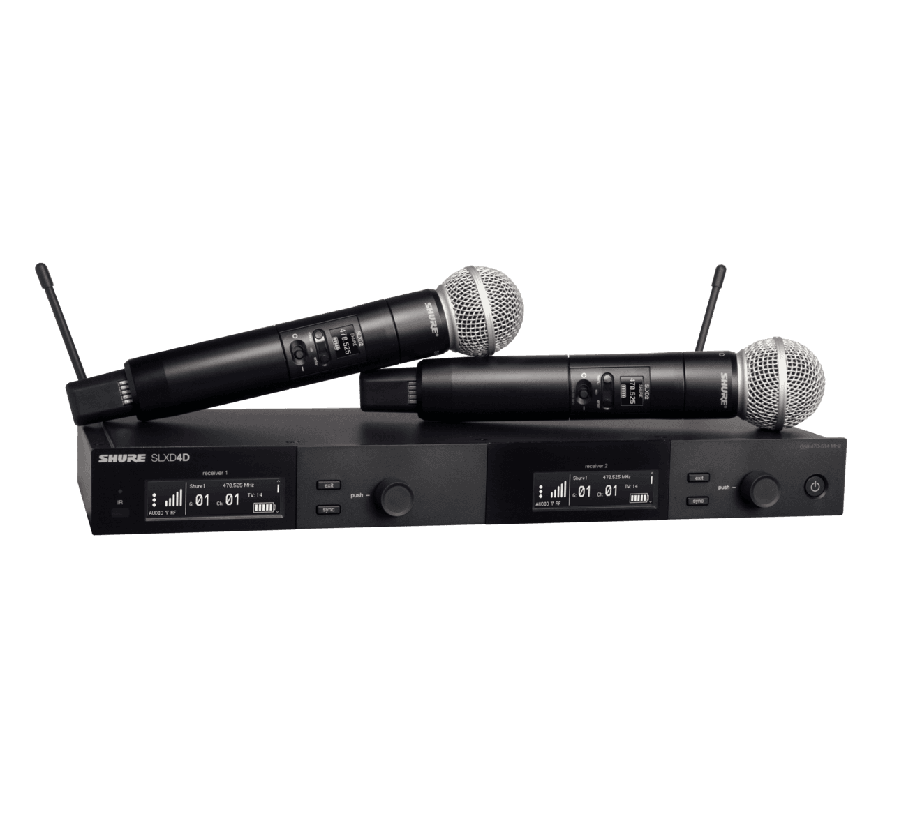 MIC INALAMBRICO SHURE SLXD24D/SM58-H55
