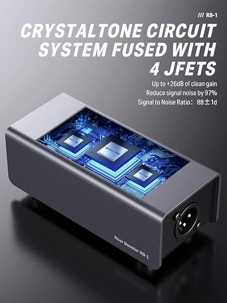 Preamplificador Donner Rb-1 Para Microfono 3