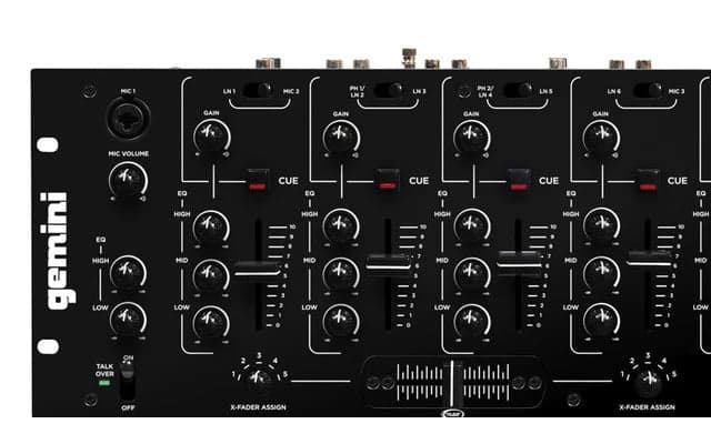 Mezclador Gemini Rmx5 3