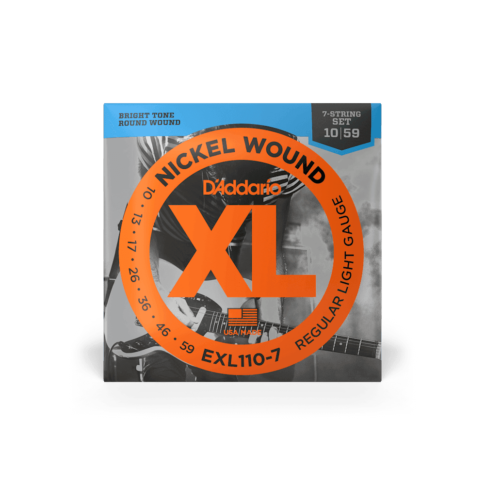 Encordado D Addario Guitarra Electrica Exl110-7 10 56