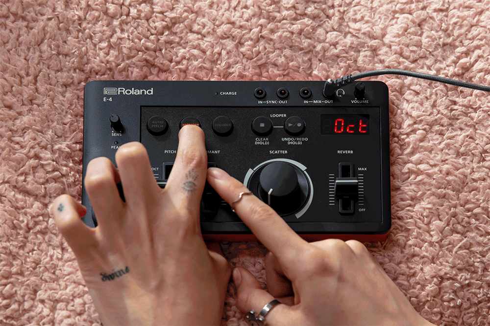 Procesador De Efectos Roland E-4 6