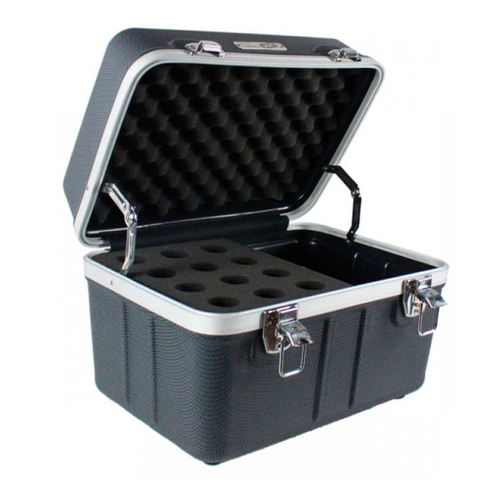 RACK DE 12 MICRÓFONOS PROEL FOABSMIC12