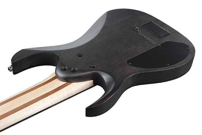 Guitarra Electrica Ibanez 9 Cuerdas Rg9pb-transparent Gray Flat 3