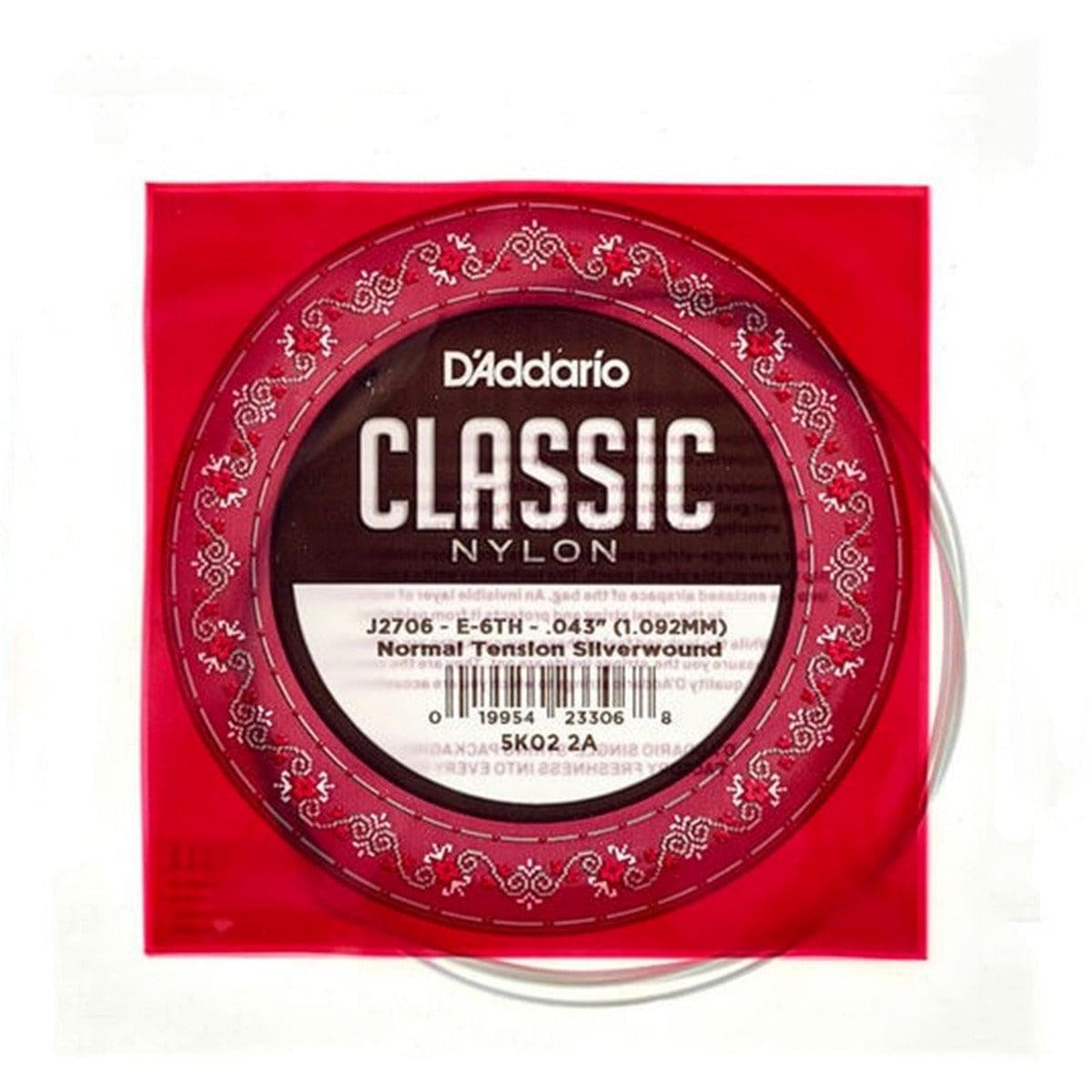 Cuerda D Addario J2706 Acustica 6ta