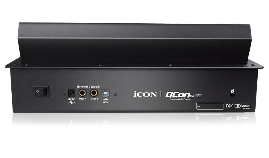 Superficie De Control Icon Qcon Ex G2 Negro 2