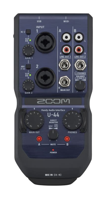 Interfaz Zoom U-44/120gl