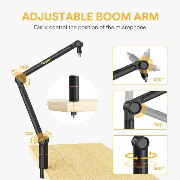 Soporte Maono Microfono Ba90 Boom 7