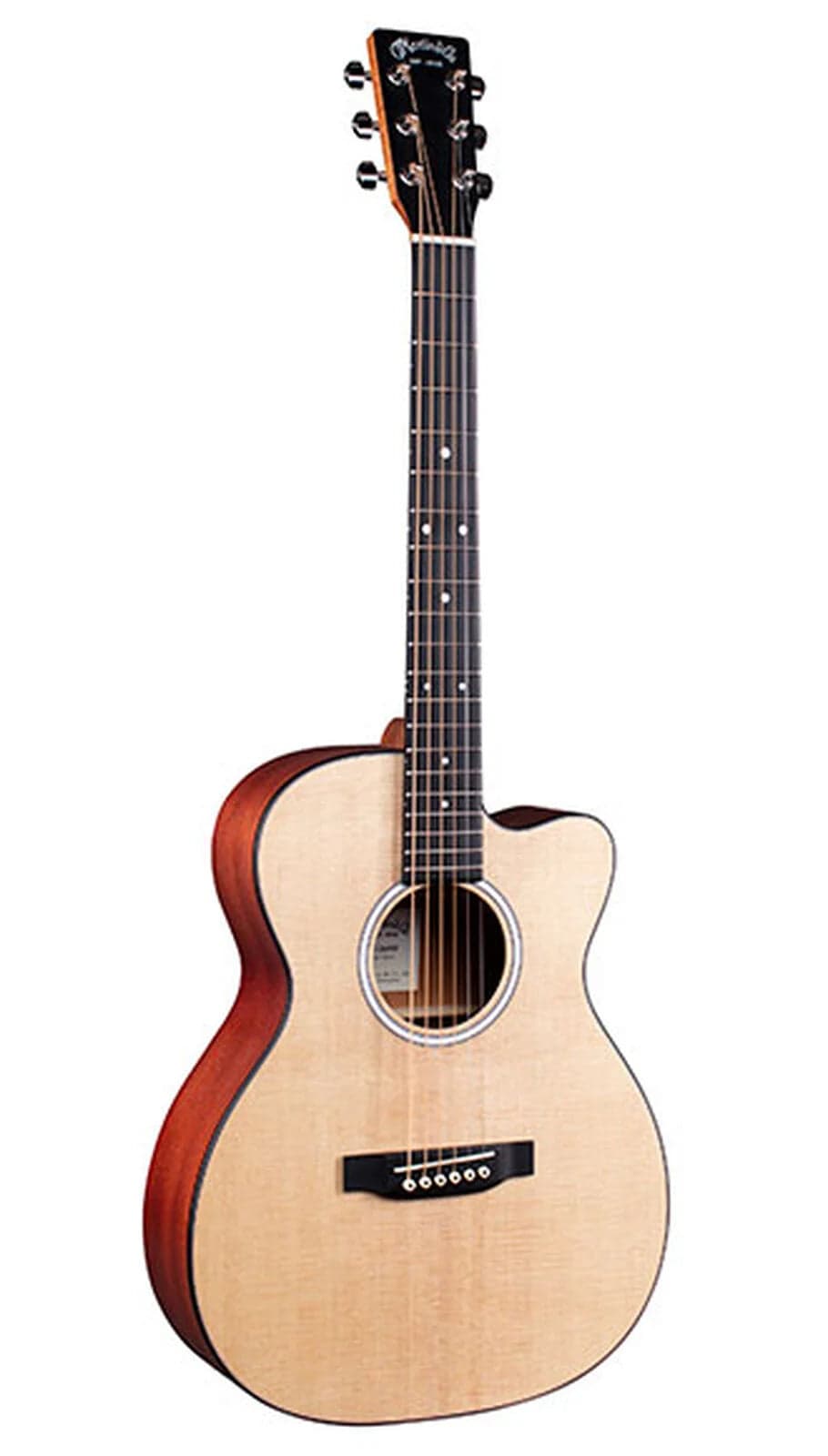 Guitarra Electroacustica Martin 000cjr-10e Sit/sap W/gb