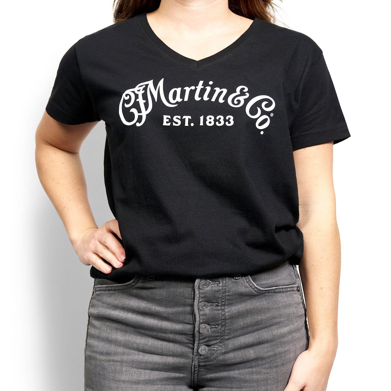 Camiseta Martin Mujer 18cw0085m M Negra 2
