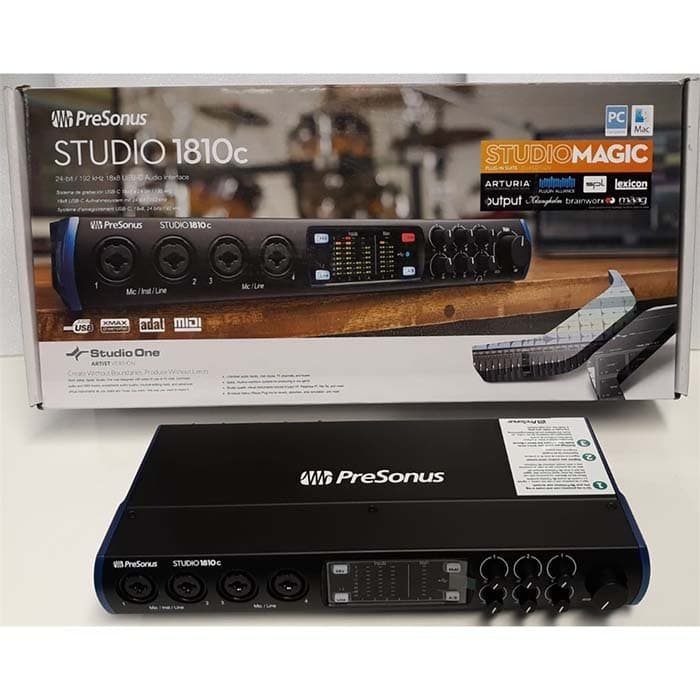 INTERFAZ AUDIO USB-C PRESONUS STUDIO 1810C 2